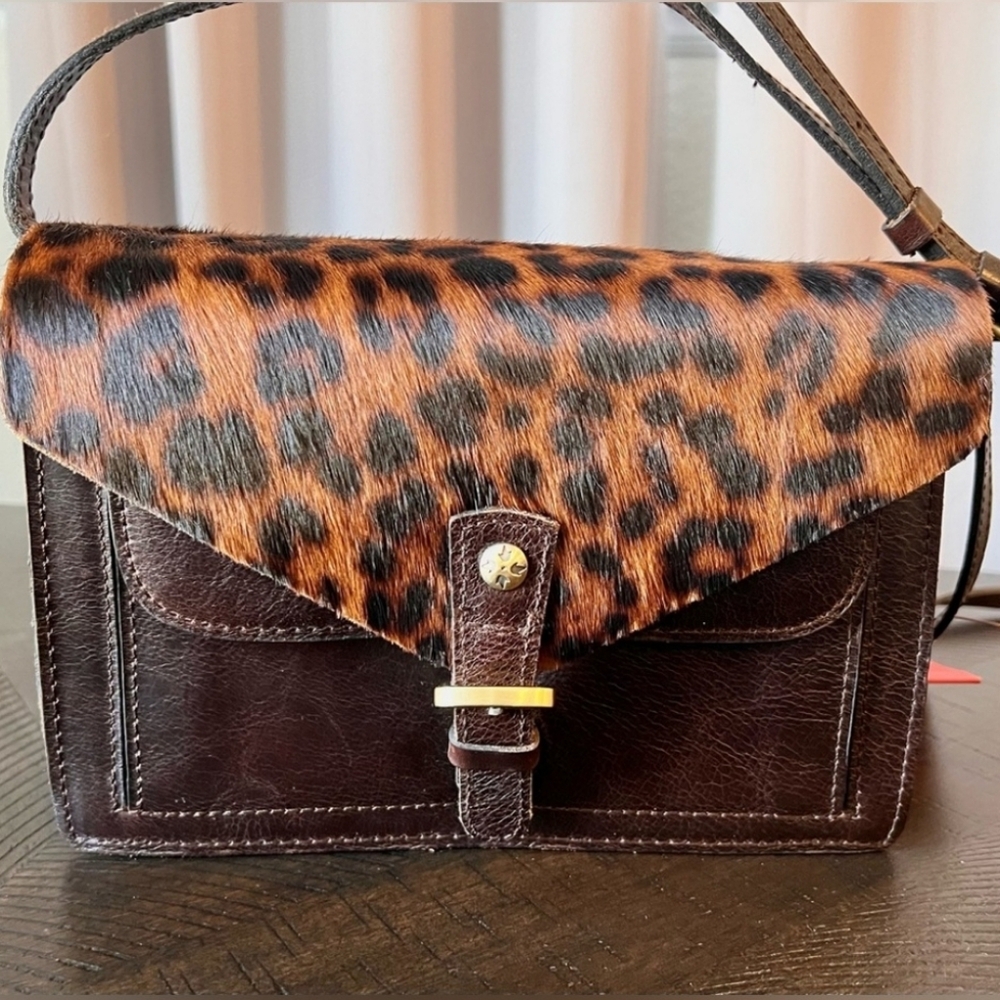 Beautiful leather Patricia Nash Cassano Crossbody Bag NEW WITH TAGS & NEVER USED